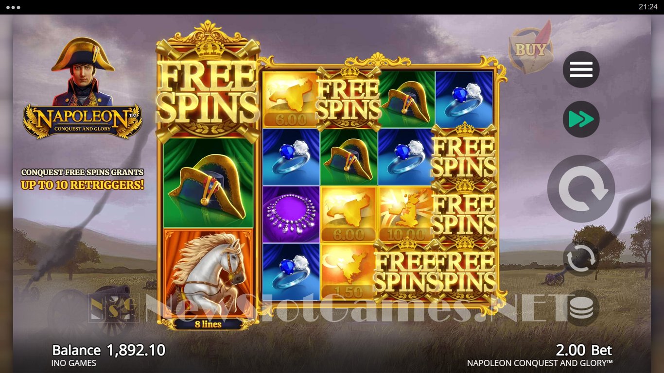 Napoleon Conquest and Glory Slot Slot Image in Demo - pic. 10