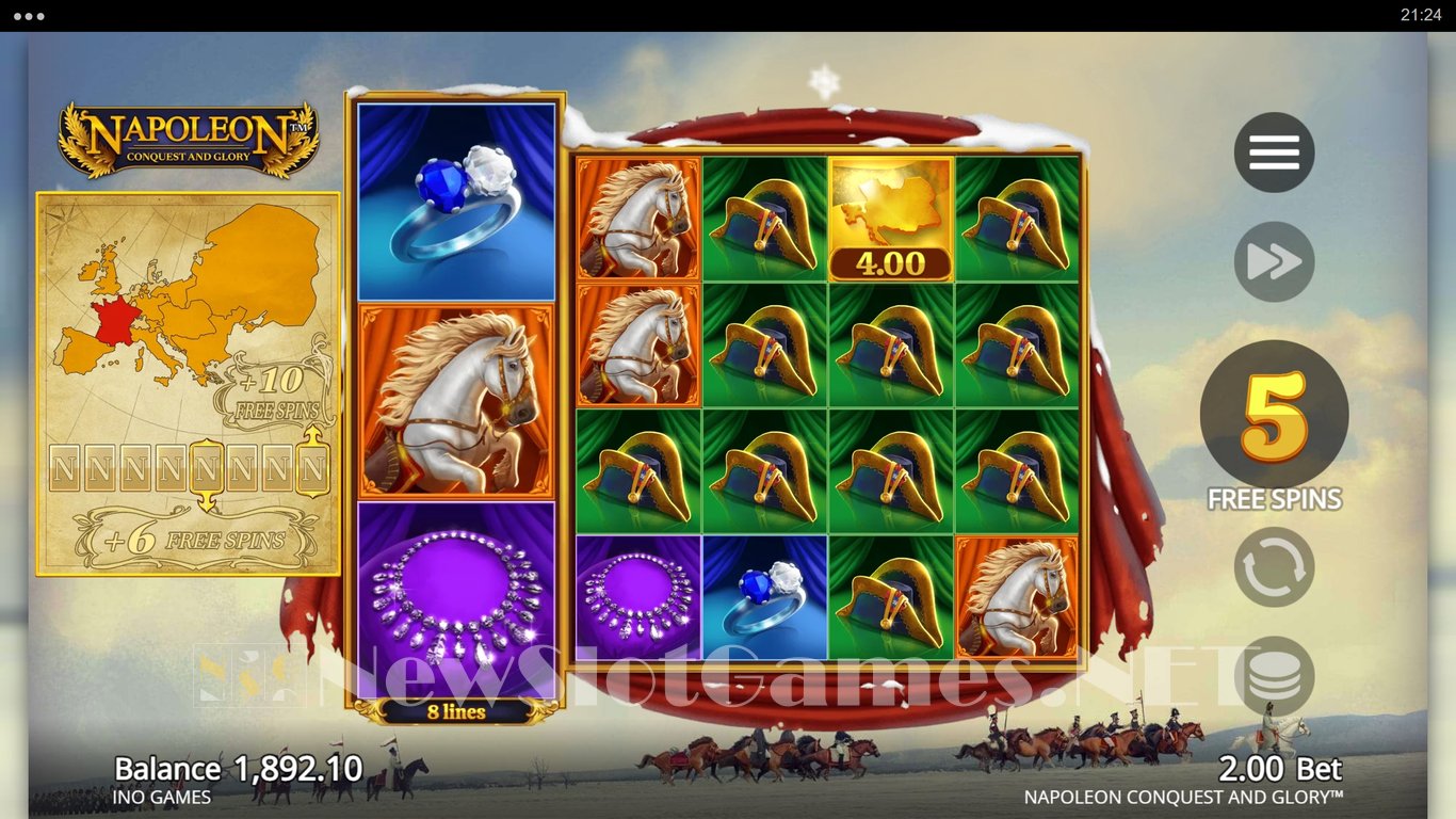 Napoleon Conquest and Glory Slot Slot Image in Demo - pic. 12