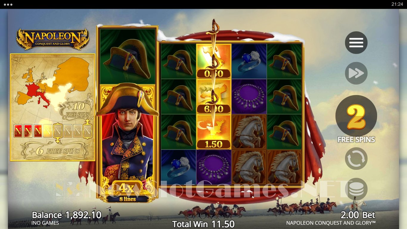 Napoleon Conquest and Glory Slot Slot Image in Demo - pic. 15