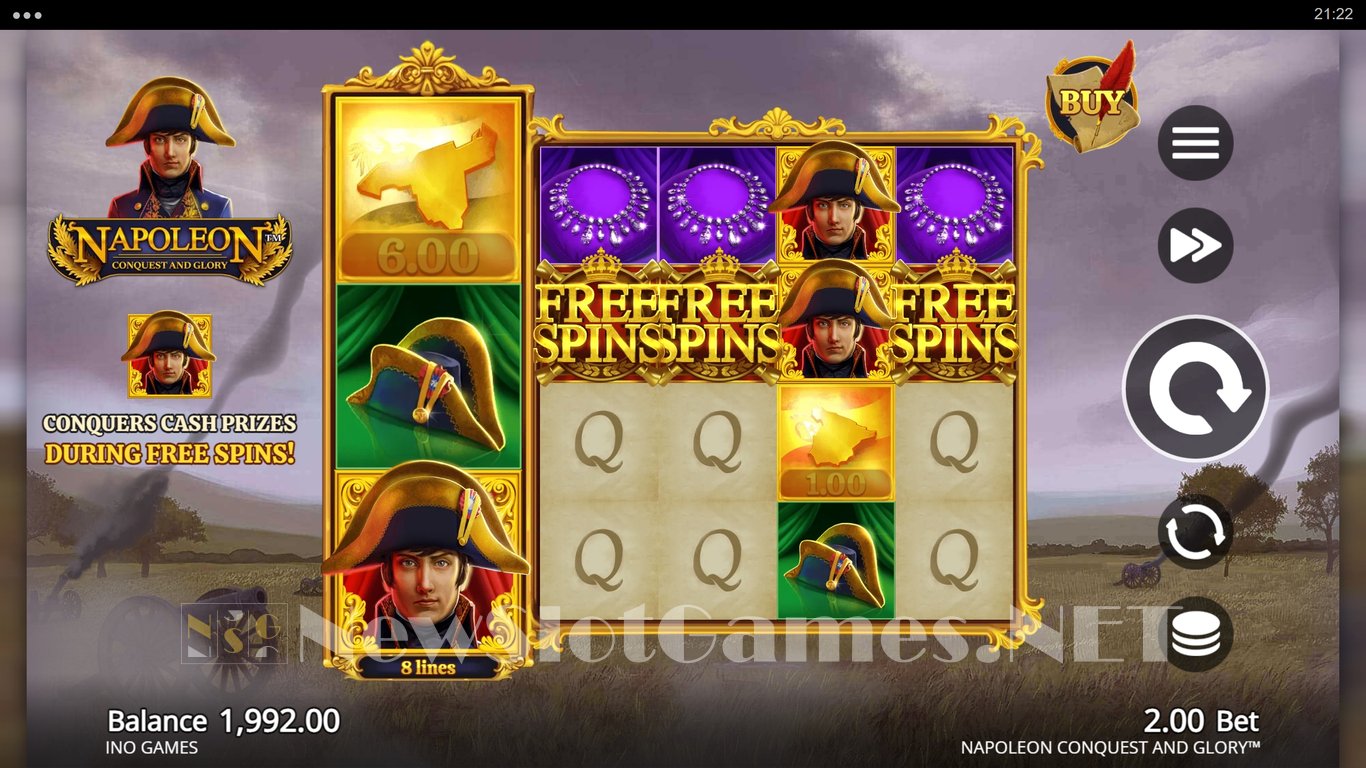 Napoleon Conquest and Glory Slot Slot Image in Demo - pic. 3