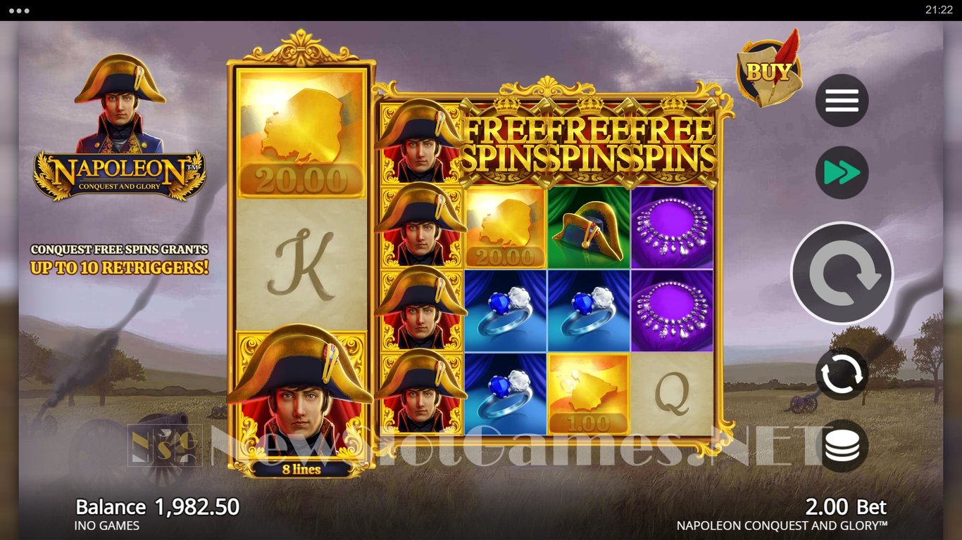 Napoleon Conquest and Glory Slot Slot Image in Demo - pic. 5