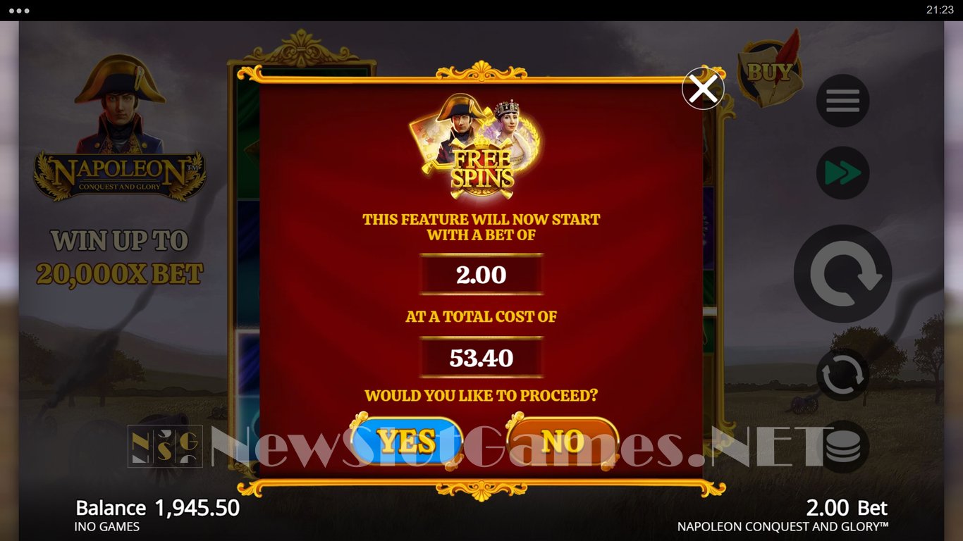 Napoleon Conquest and Glory Slot Slot Image in Demo - pic. 9