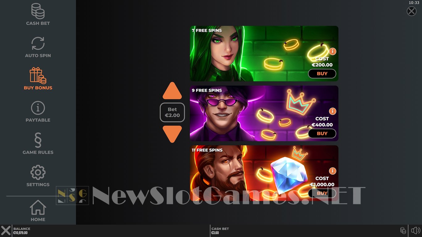 Neon Villains Slot Slot Image in Demo - pic. 13