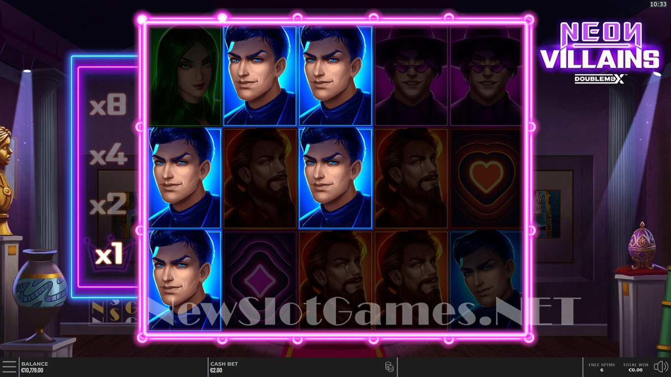 Neon Villains Slot Slot Image in Demo - pic. 16