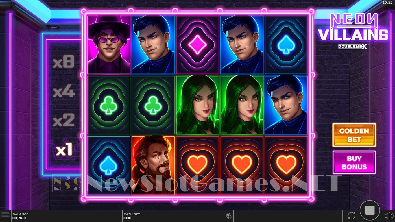 Neon Villains Slot Slot Image in Demo - pic. 2