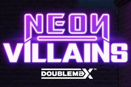 Neon Villains Slot Logo