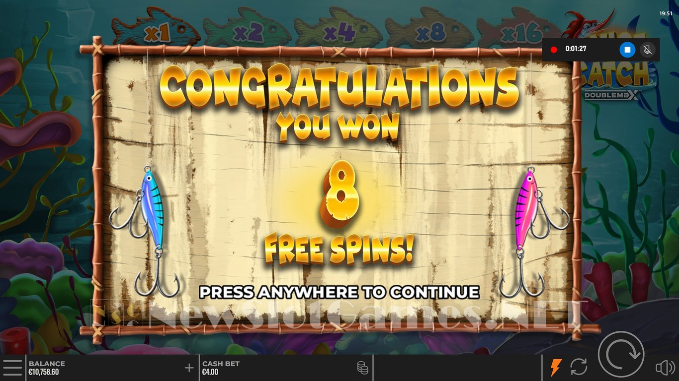 Nice Catch DoubleMax Slot Slot Image in Demo - pic. 11