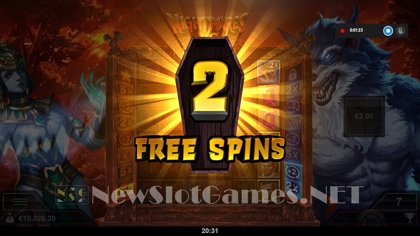 Nightmares VS GigaBlox Slot Slot Image in Demo - pic. 12