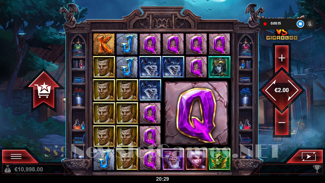Nightmares VS GigaBlox Slot Slot Image in Demo - pic. 3