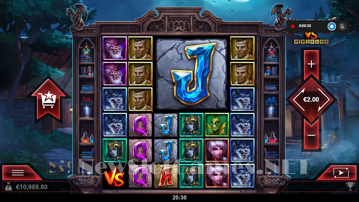 Nightmares VS GigaBlox Slot Slot Image in Demo - pic. 6