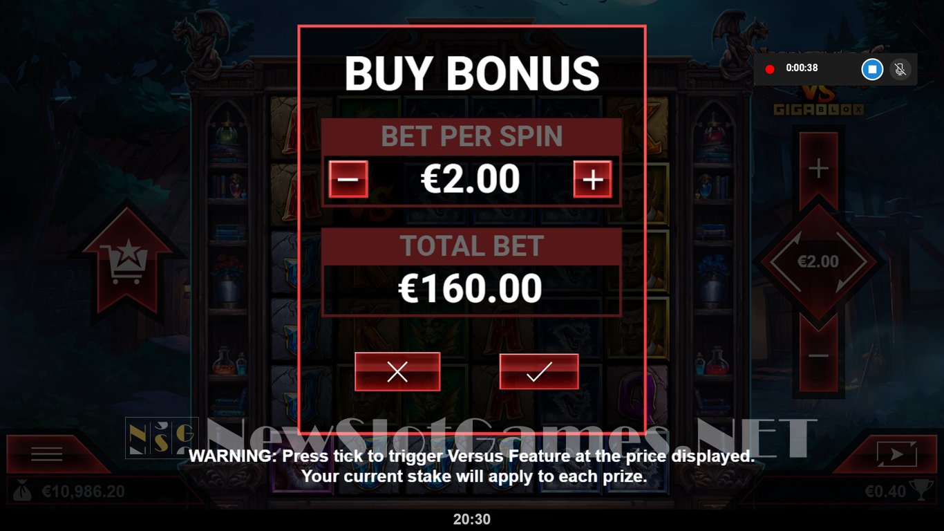 Nightmares VS GigaBlox Slot Slot Image in Demo - pic. 8