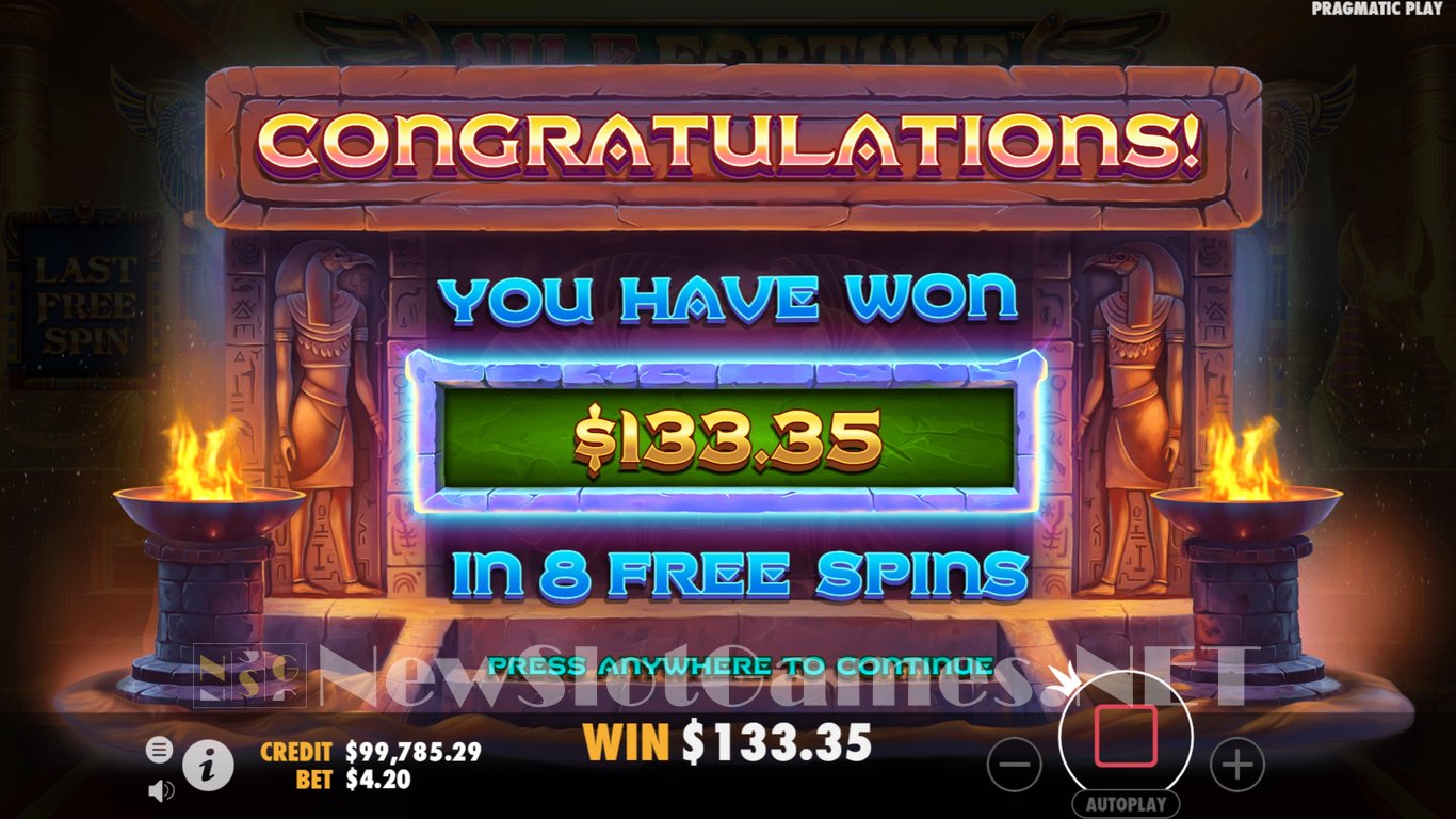 Nile Fortune Slot Slot Image in Demo - pic. 12