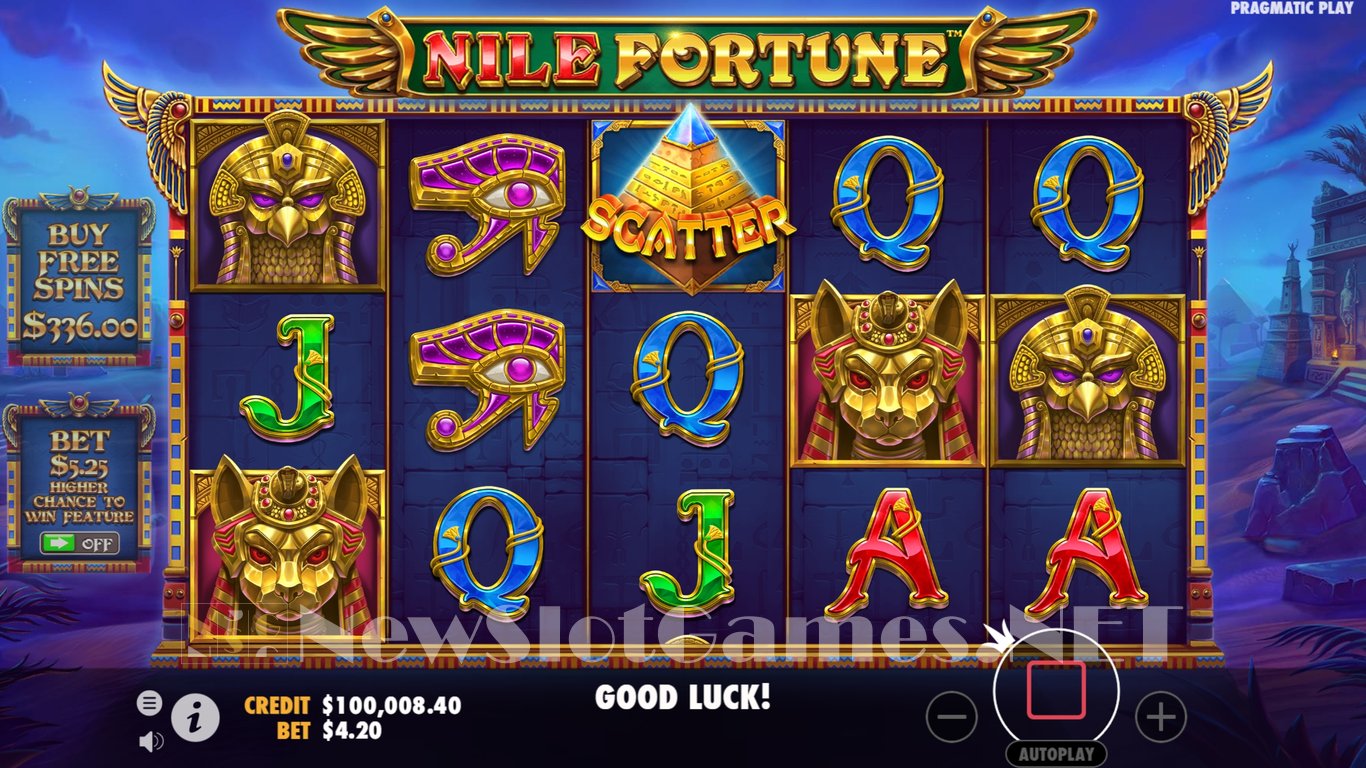 Nile Fortune Slot Slot Image in Demo - pic. 2