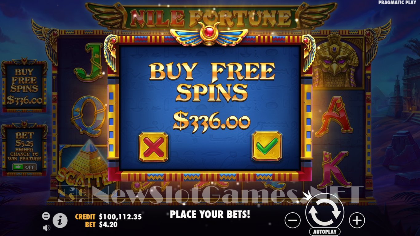 Nile Fortune Slot Slot Image in Demo - pic. 5
