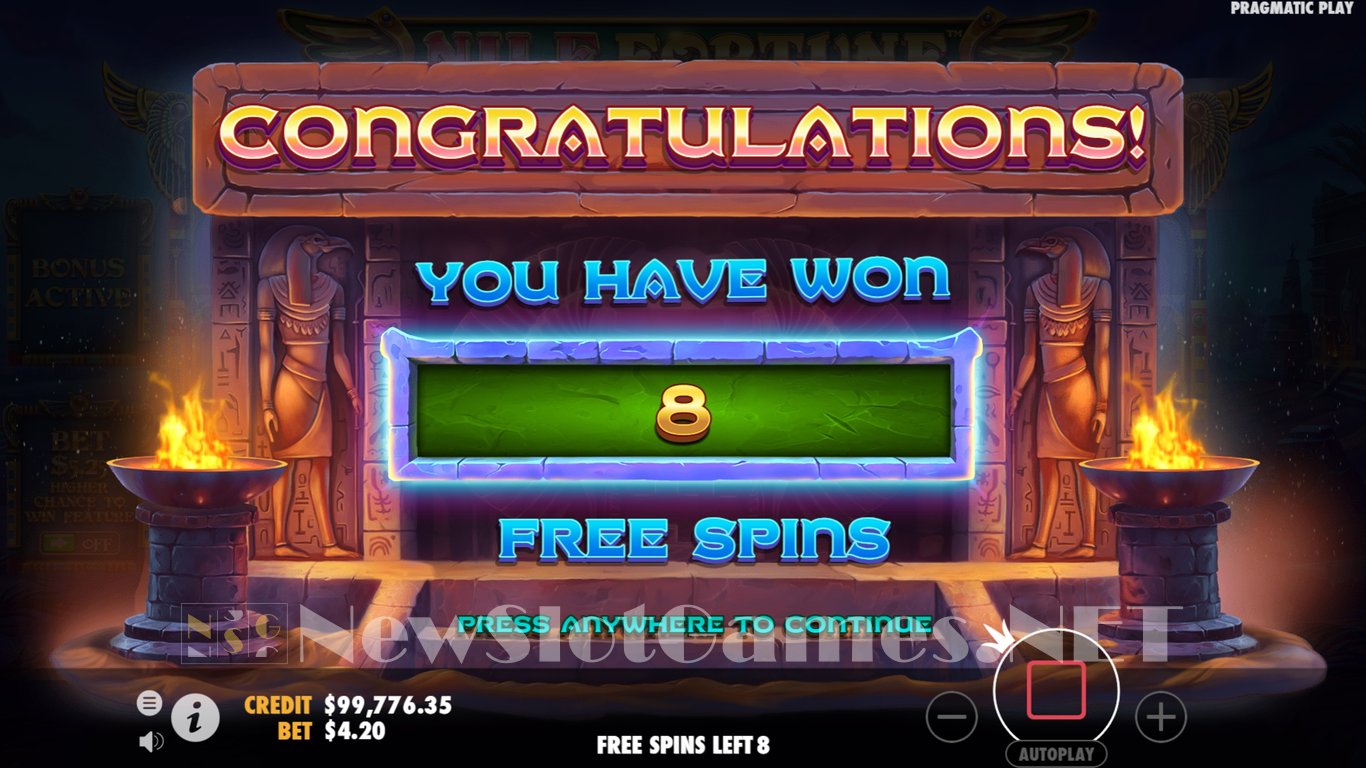 Nile Fortune Slot Slot Image in Demo - pic. 7