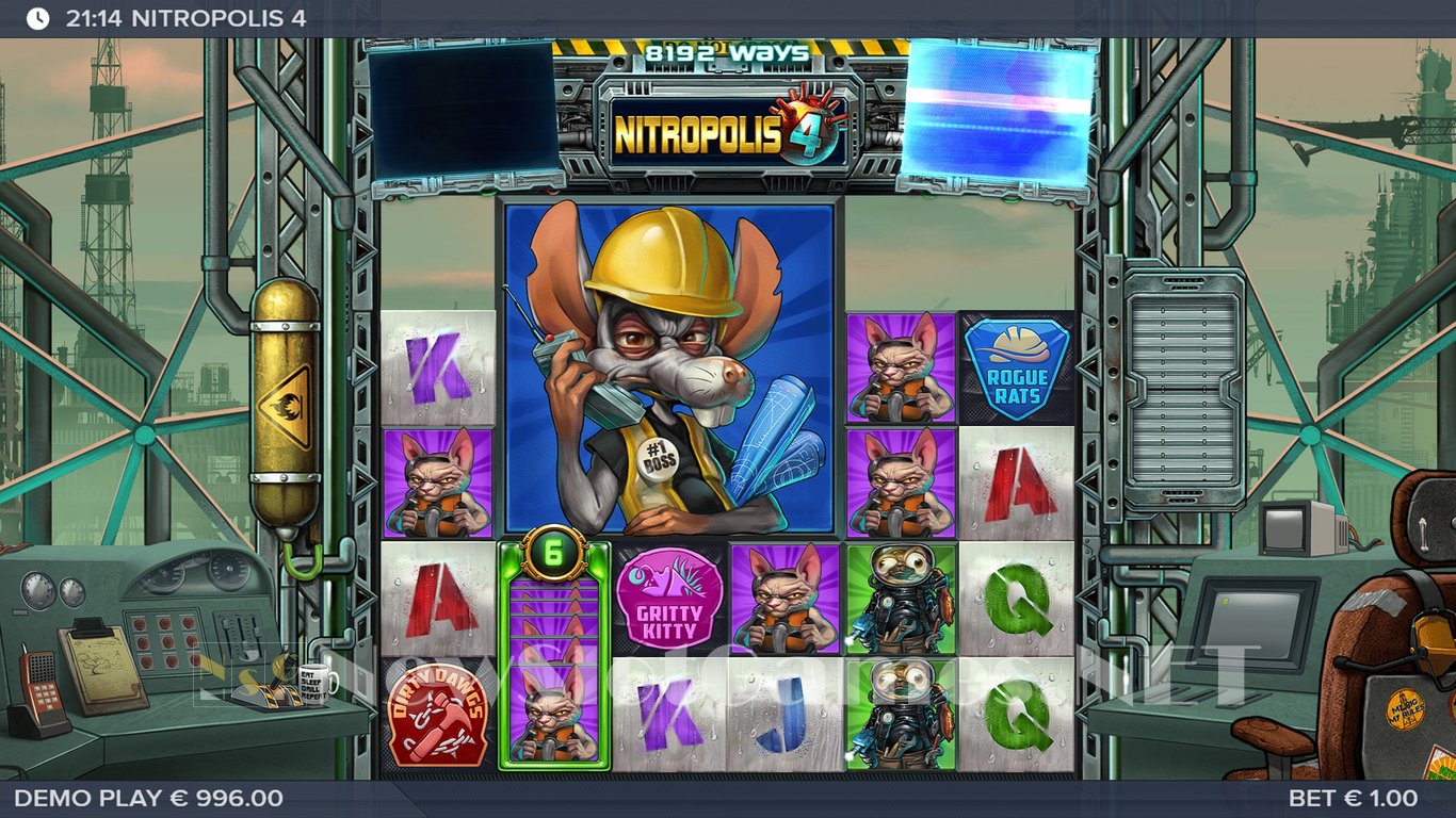 Nitropolis 4 Slot Slot Image in Demo - pic. 11