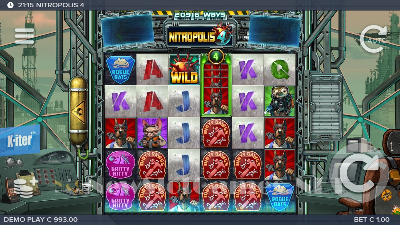 Nitropolis 4 Slot Slot Image in Demo - pic. 12