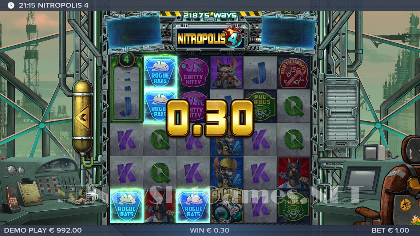 Nitropolis 4 Slot Slot Image in Demo - pic. 13
