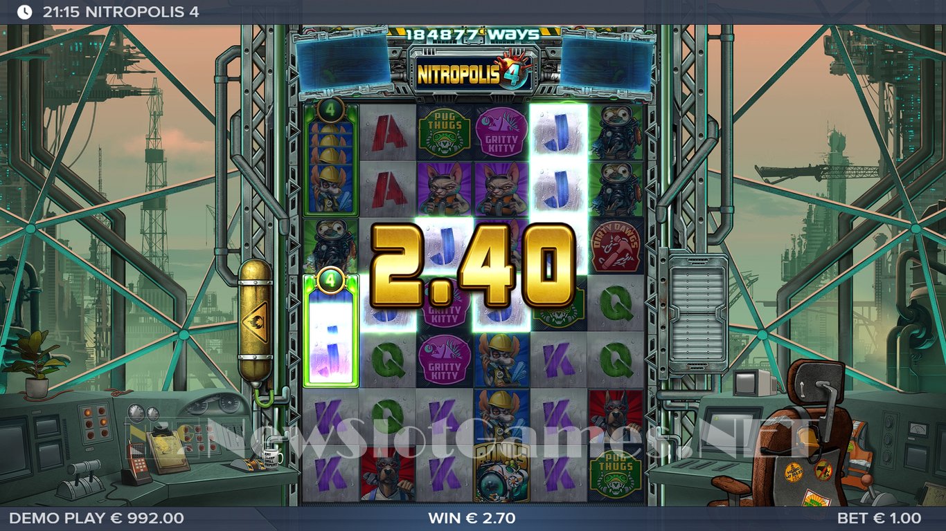 Nitropolis 4 Slot Slot Image in Demo - pic. 14