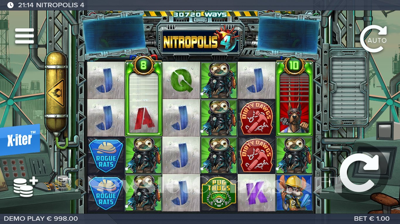 Nitropolis 4 Slot Slot Image in Demo - pic. 2