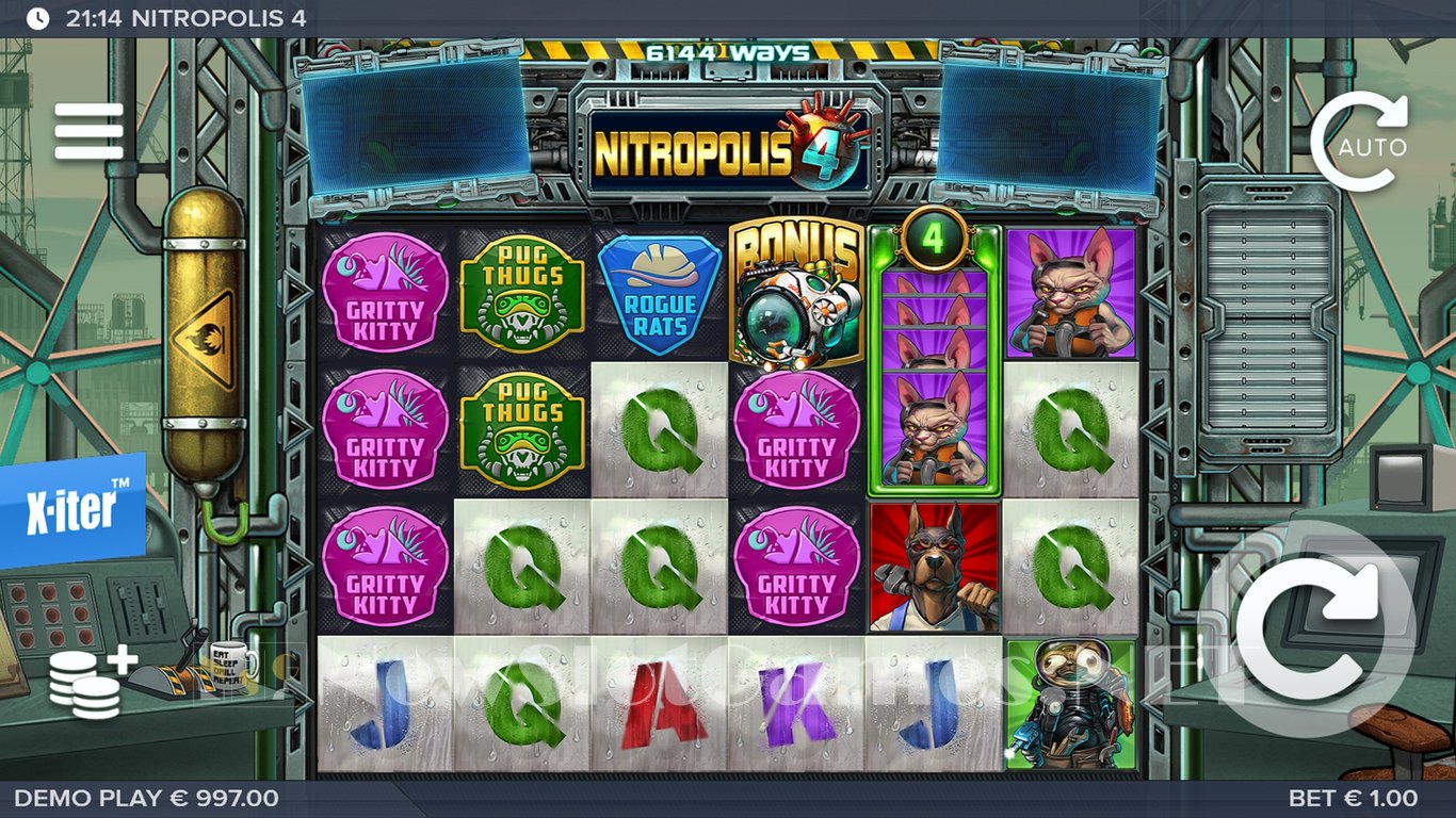 Nitropolis 4 Slot Slot Image in Demo - pic. 3