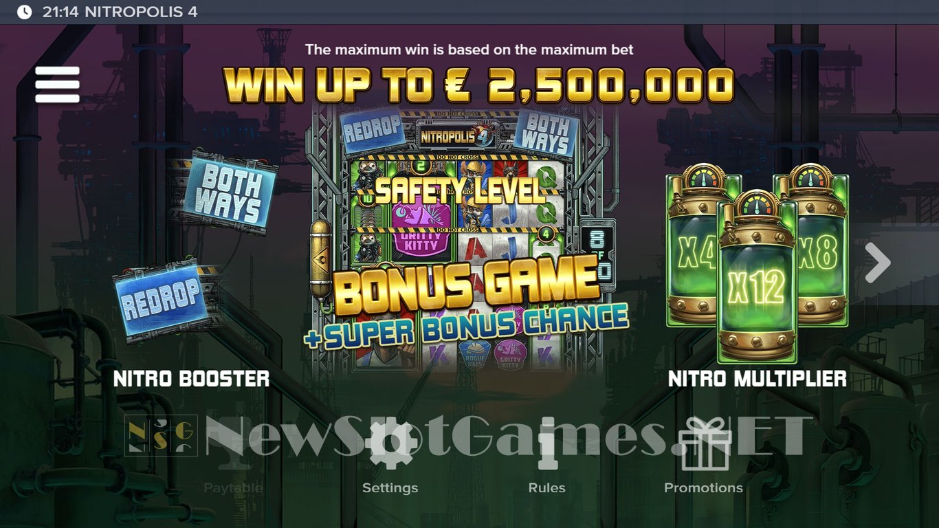 Nitropolis 4 Slot Slot Image in Demo - pic. 4