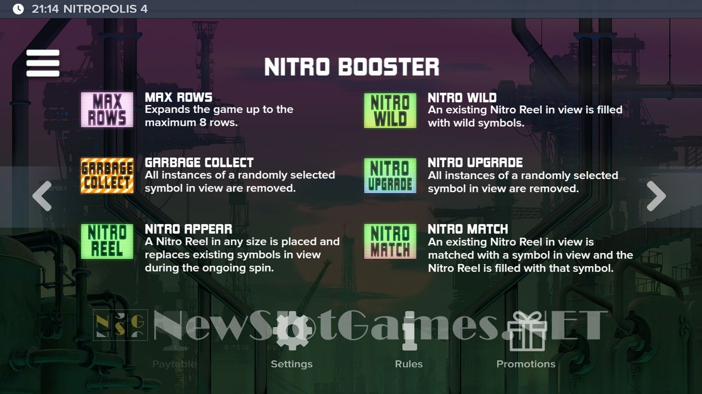 Nitropolis 4 Slot Slot Image in Demo - pic. 6