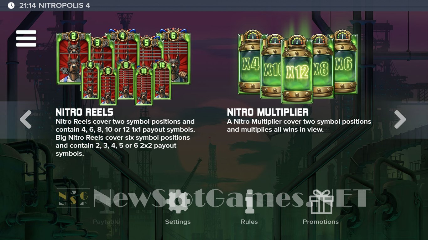 Nitropolis 4 Slot Slot Image in Demo - pic. 7
