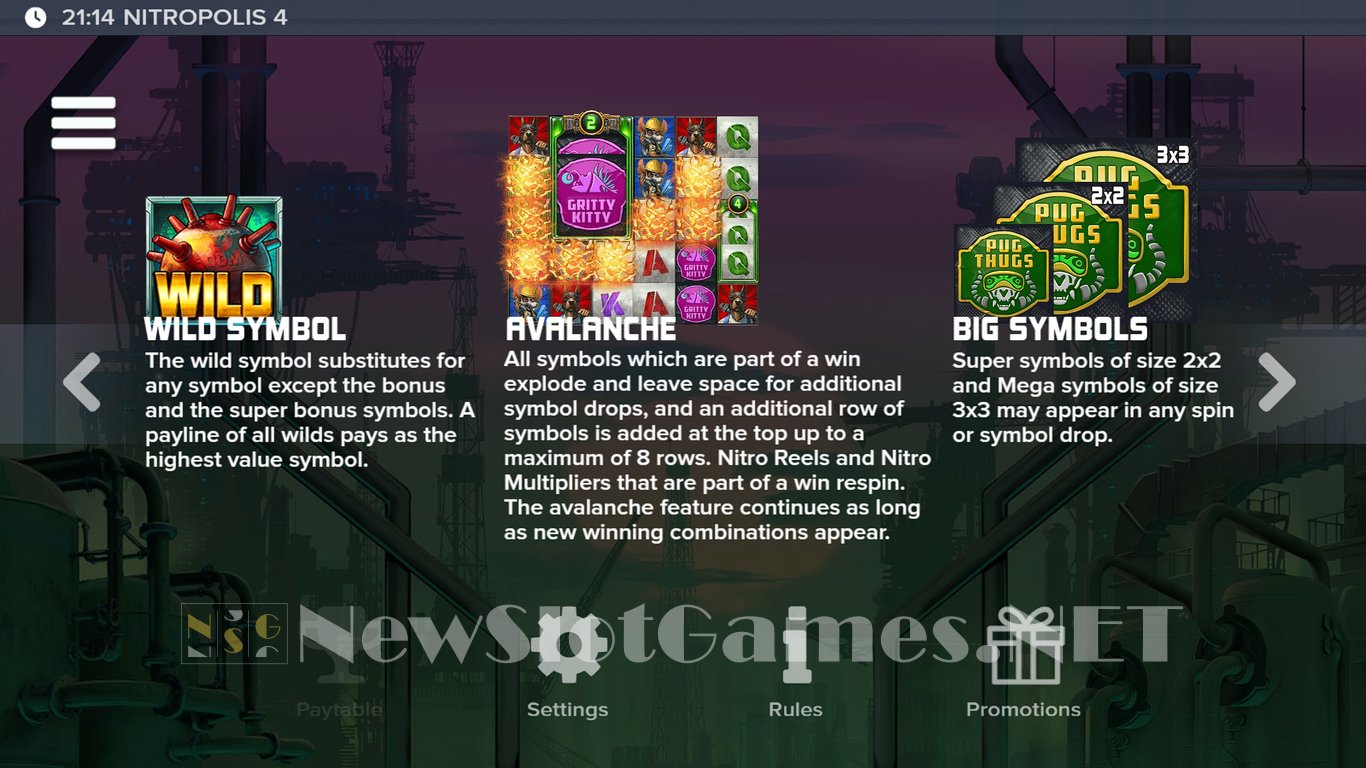 Nitropolis 4 Slot Slot Image in Demo - pic. 8