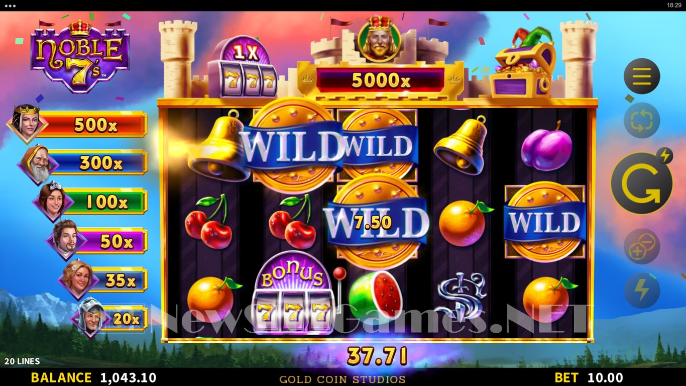 Noble 7s Slot Slot Image in Demo - pic. 3