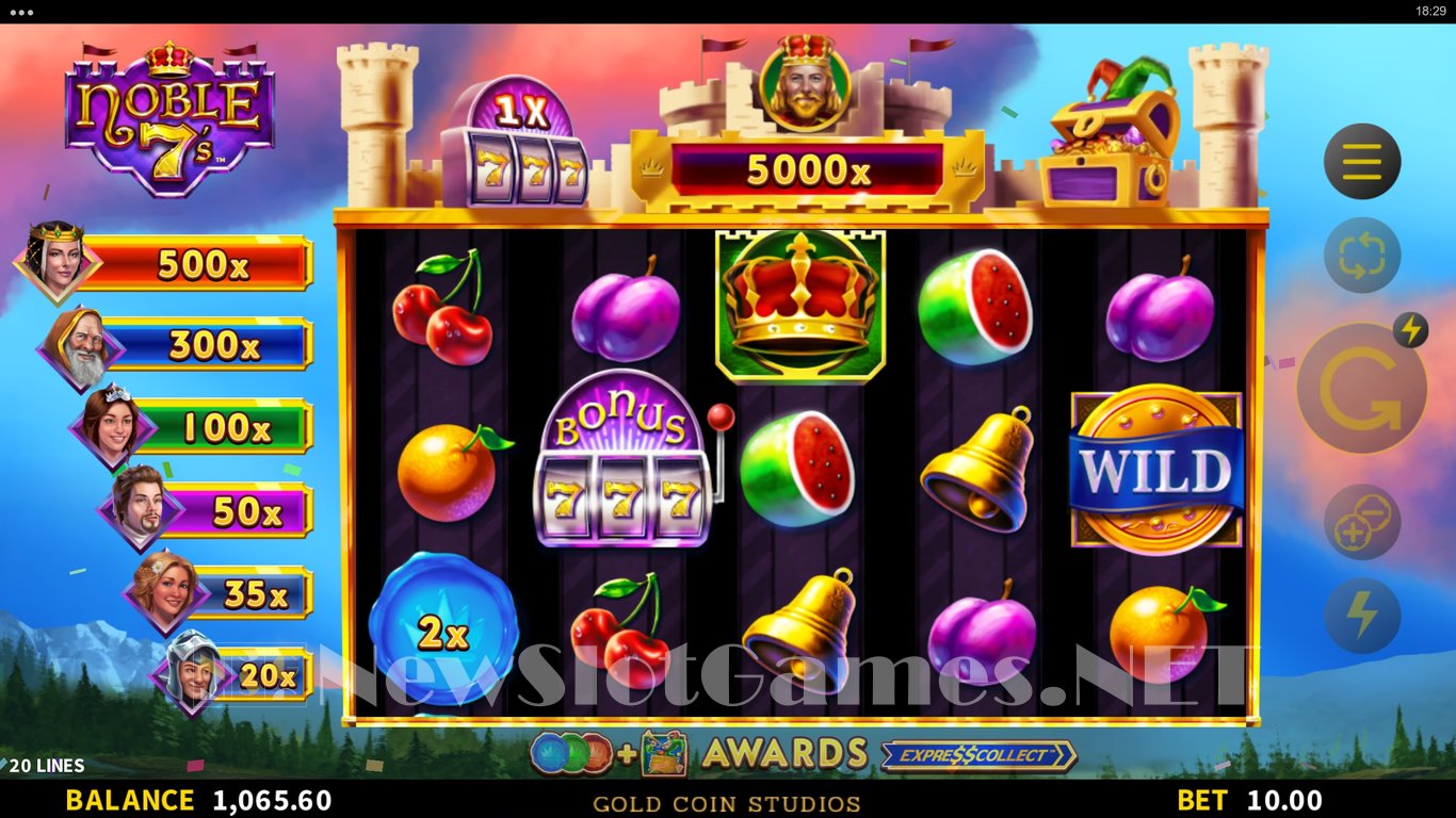 Noble 7s Slot Slot Image in Demo - pic. 4