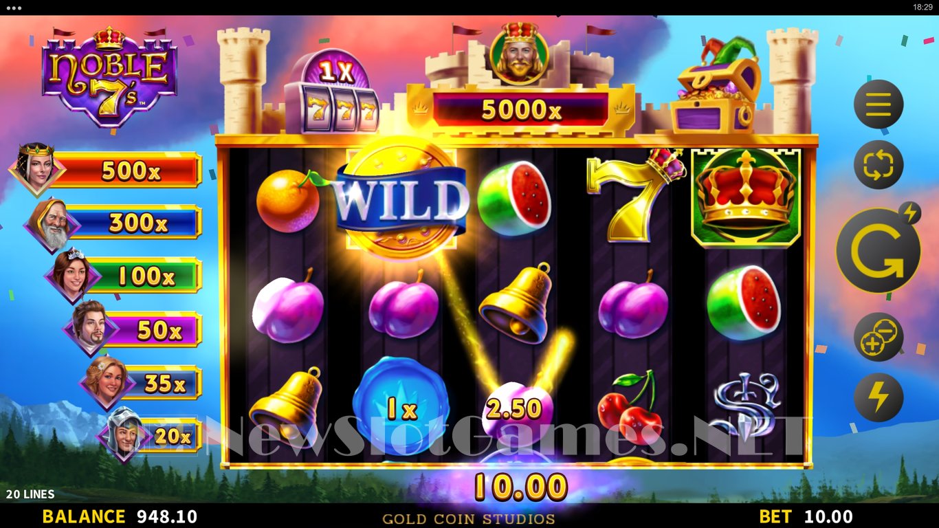 Noble 7s Slot Slot Image in Demo - pic. 6