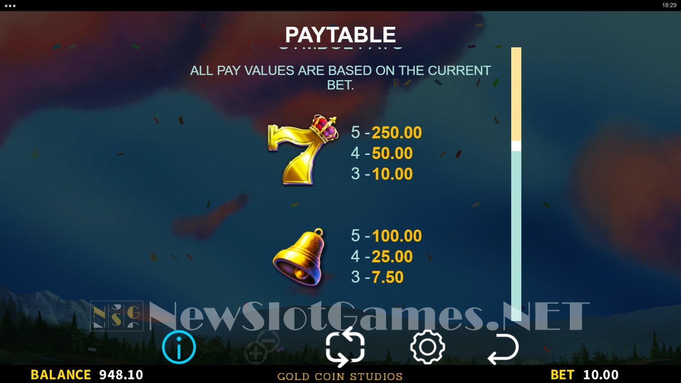 Noble 7s Slot Slot Image in Demo - pic. 8