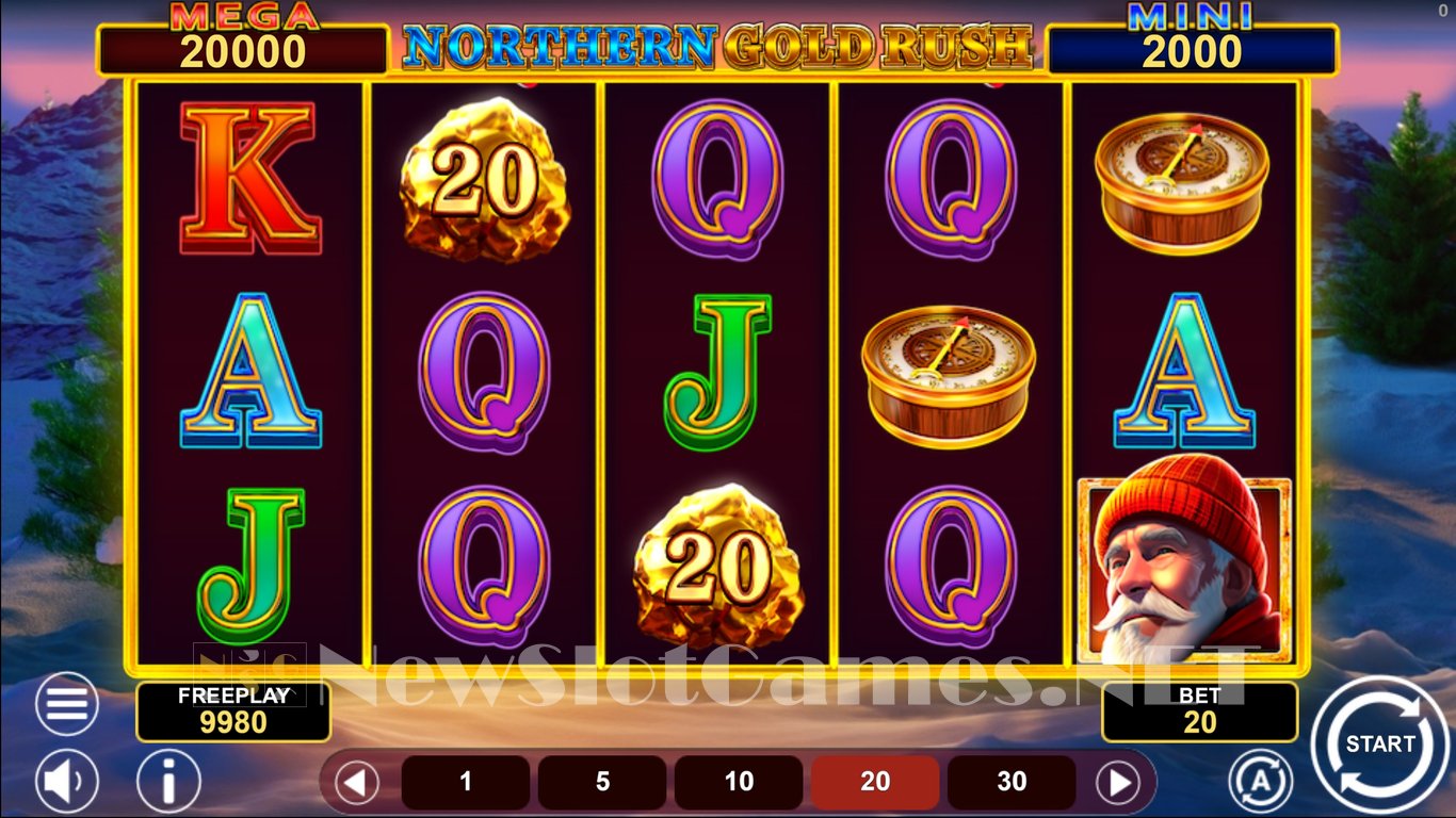 Northern Gold Rush Slot Demo Image