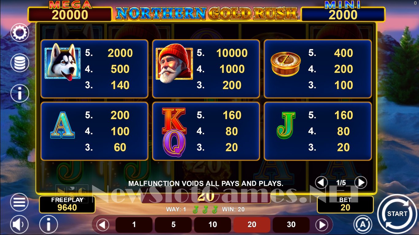 Northern Gold Rush Slot Slot Image in Demo - pic. 6