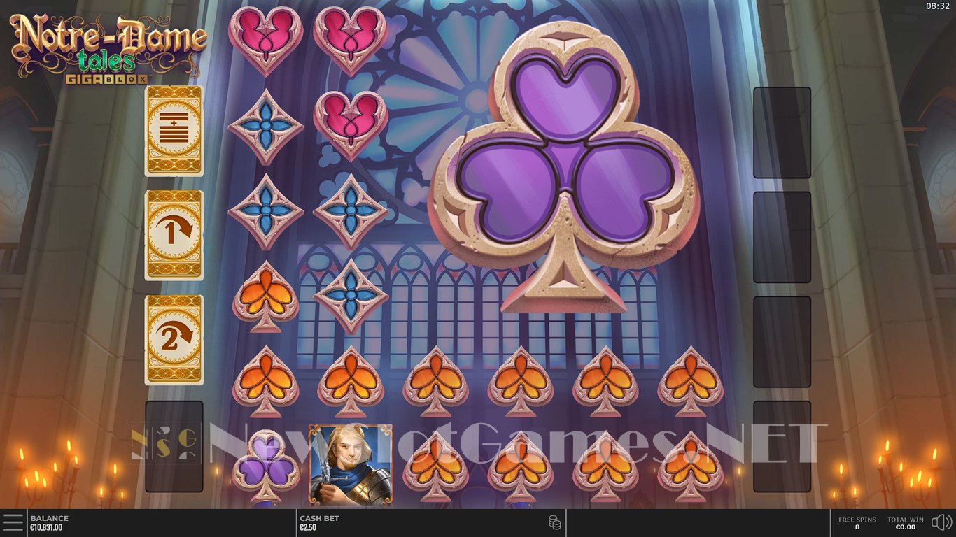Notre-Dame Tales GigaBlox Slot Slot Image in Demo - pic. 10