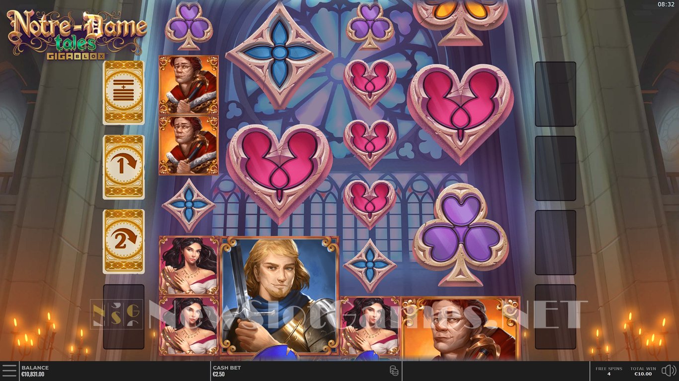 Notre-Dame Tales GigaBlox Slot Slot Image in Demo - pic. 11
