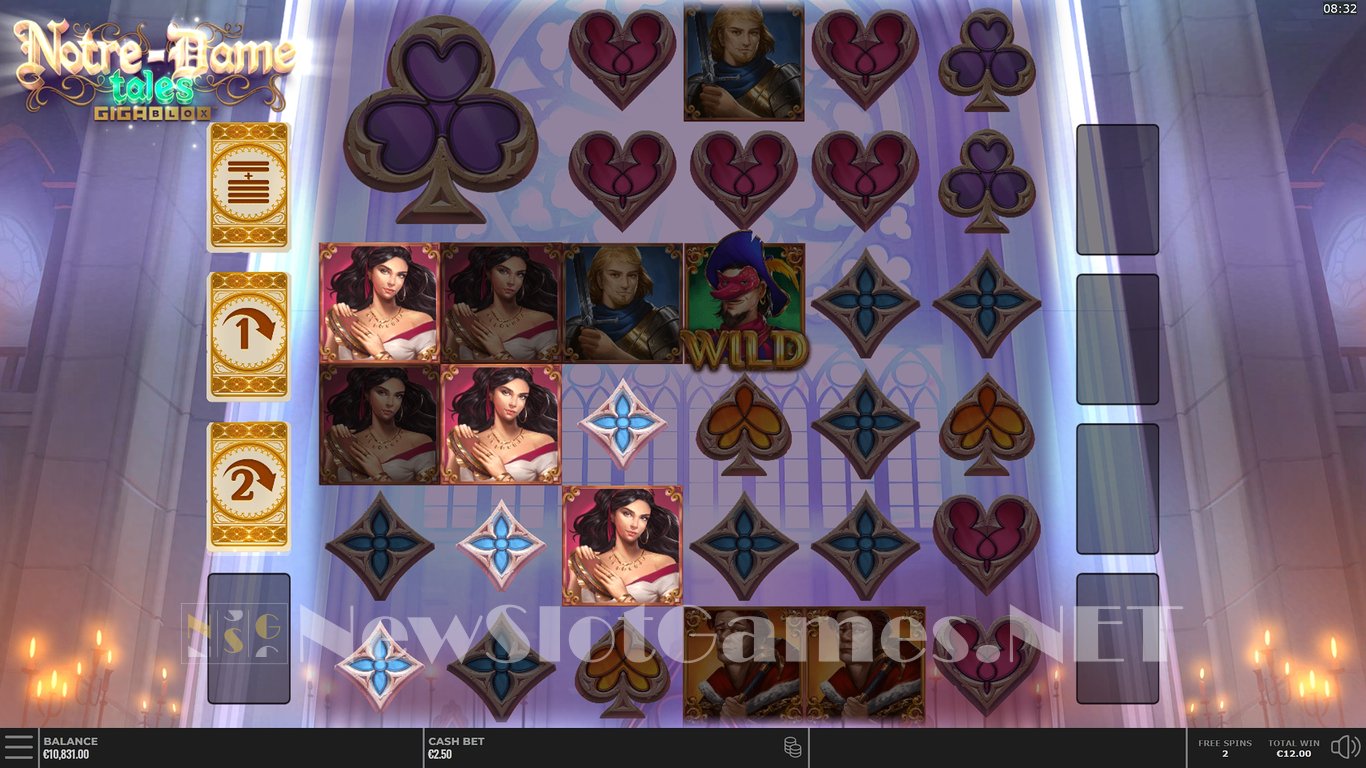 Notre-Dame Tales GigaBlox Slot Slot Image in Demo - pic. 12