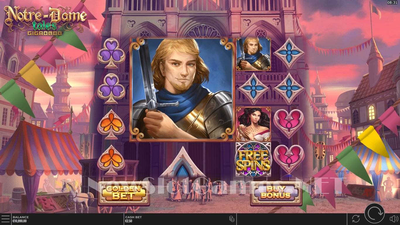 Notre-Dame Tales GigaBlox Slot Slot Image in Demo - pic. 4
