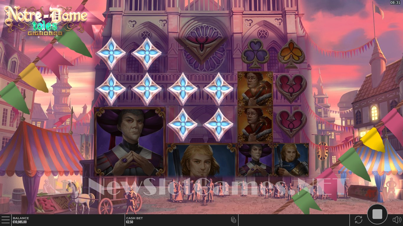 Notre-Dame Tales GigaBlox Slot Slot Image in Demo - pic. 5