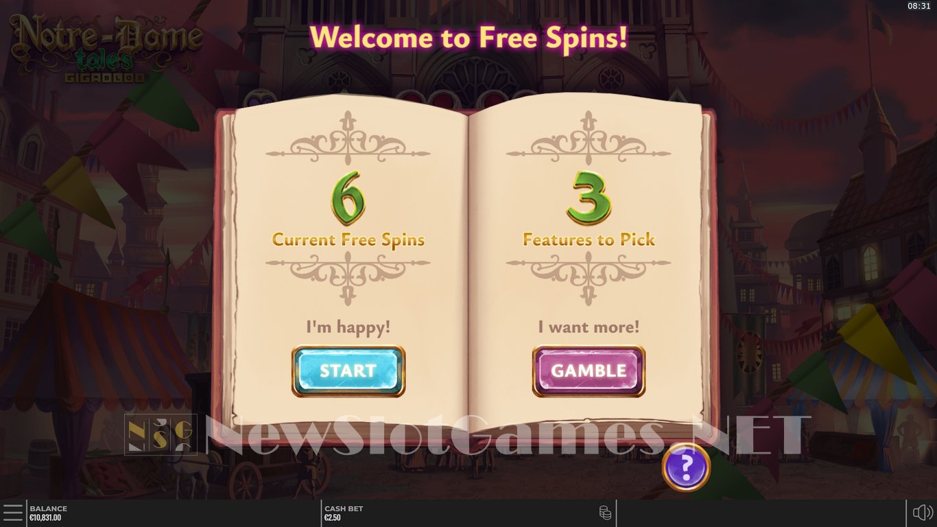 Notre-Dame Tales GigaBlox Slot Slot Image in Demo - pic. 8