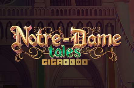Notre-Dame Tales GigaBlox Slot Logo