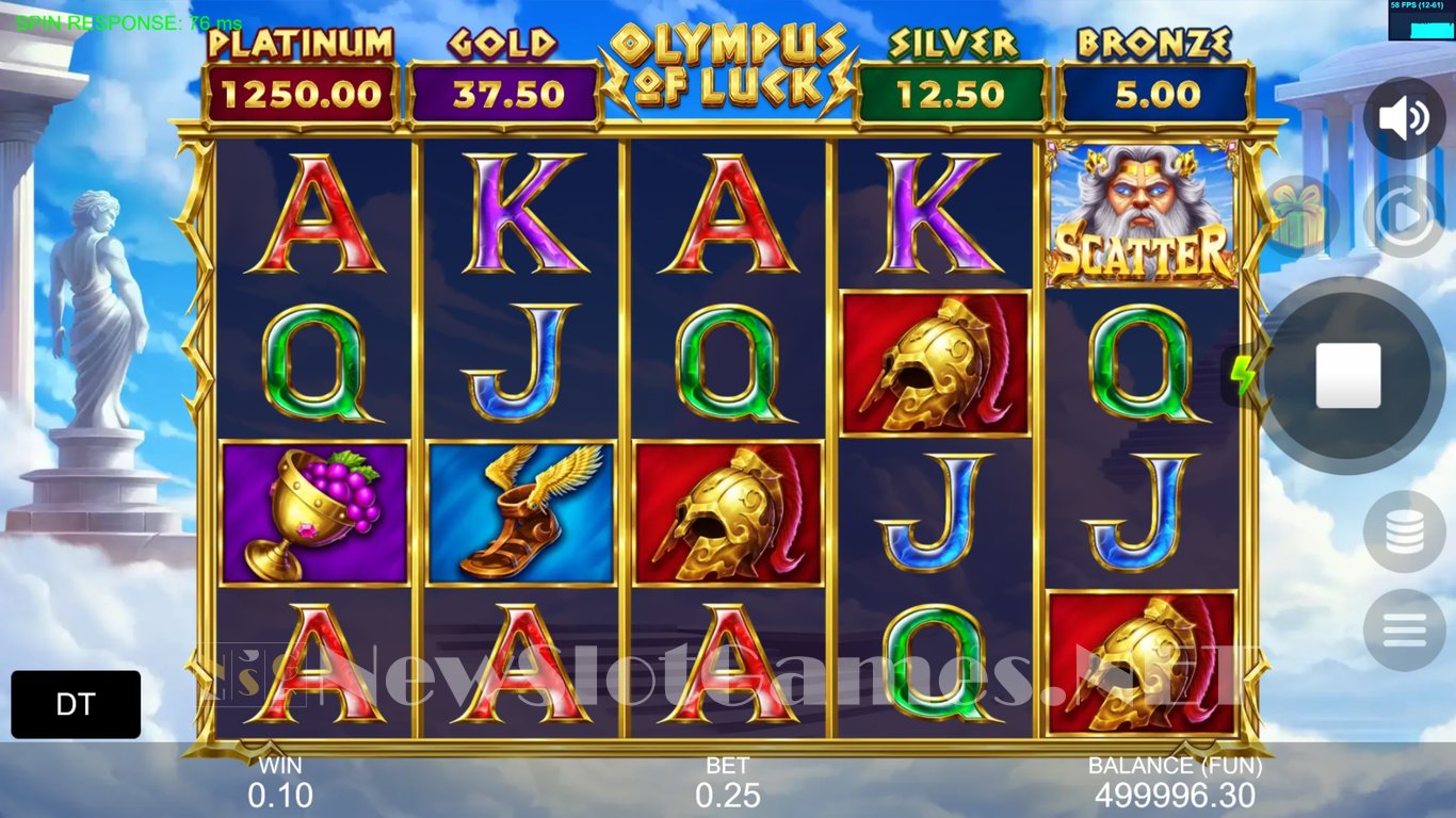 Olympus of Luck Hold the Spin Slot Slot Image in Demo - pic. 5