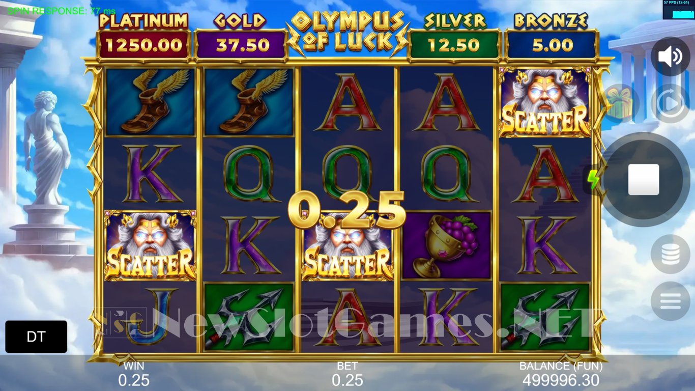 Olympus of Luck Hold the Spin Slot Slot Image in Demo - pic. 6