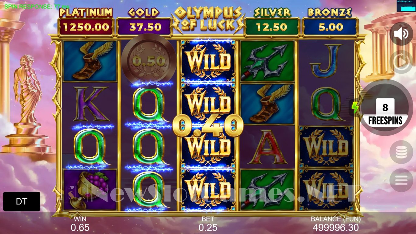 Olympus of Luck Hold the Spin Slot Slot Image in Demo - pic. 8