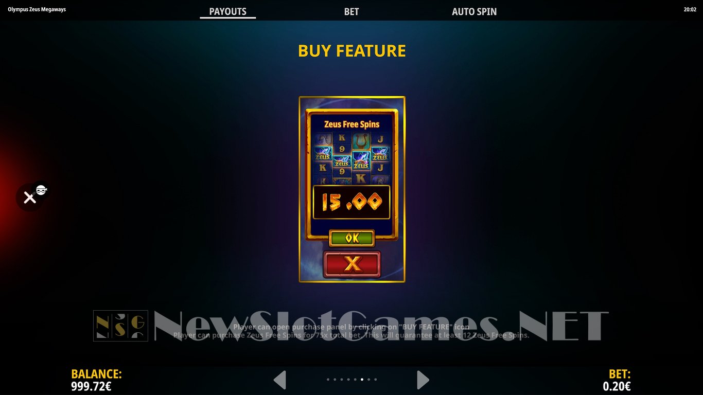 Olympus Zeus Megaways Slot Slot Image in Demo - pic. 10