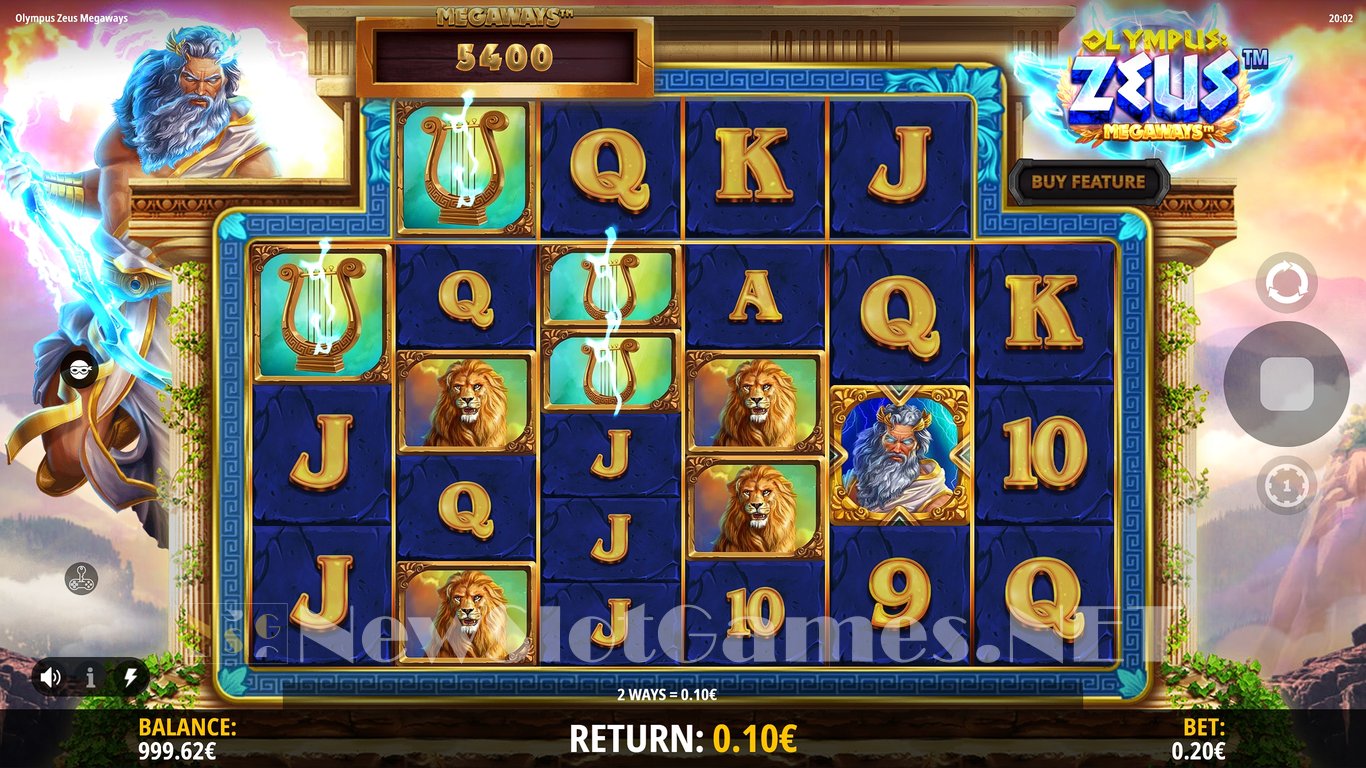 Olympus Zeus Megaways Slot Slot Image in Demo - pic. 11