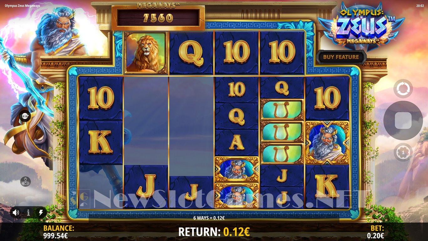 Olympus Zeus Megaways Slot Slot Image in Demo - pic. 12