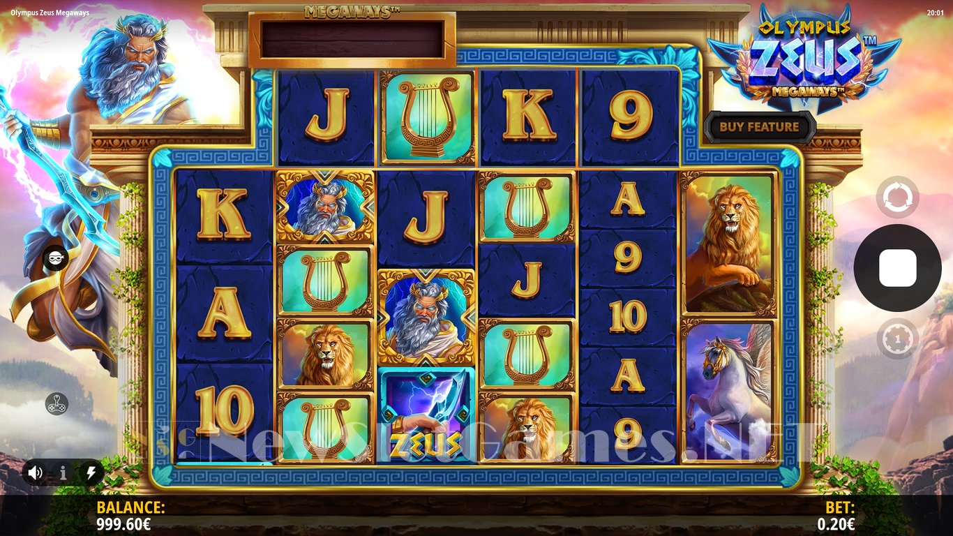 Olympus Zeus Megaways Slot Slot Image in Demo - pic. 2