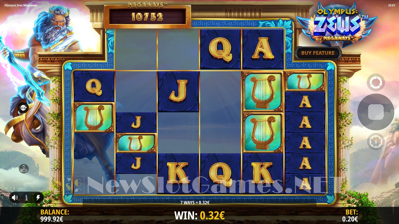Olympus Zeus Megaways Slot Slot Image in Demo - pic. 3